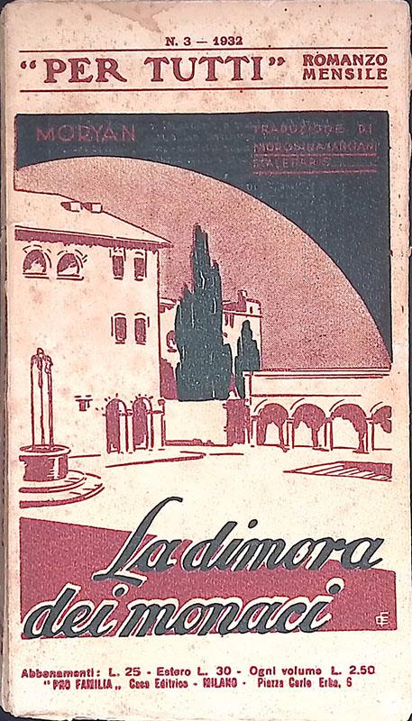 La dimora dei monaci - copertina