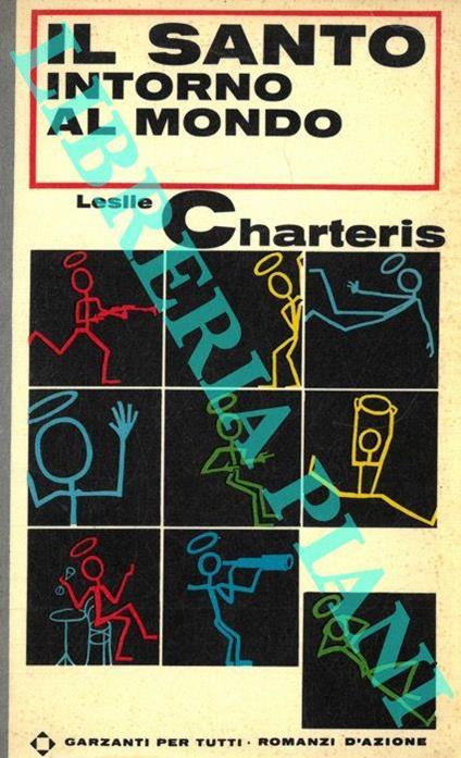 Il Santo intorno al mondo - Leslie Charteris - copertina
