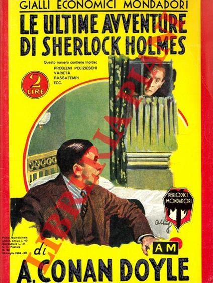 Le ultime avventure di Sherlock Holmes - Arthur Conan Doyle - copertina