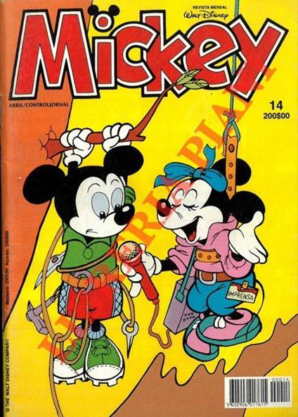Mickey. N. 14 - Walt Disney - copertina