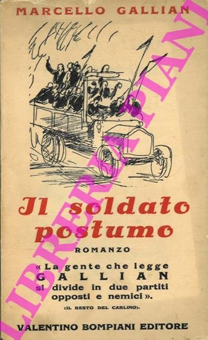 Il soldato postumo - Marcello Gallian - copertina