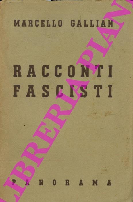 Racconti fascisti - Marcello Gallian - copertina