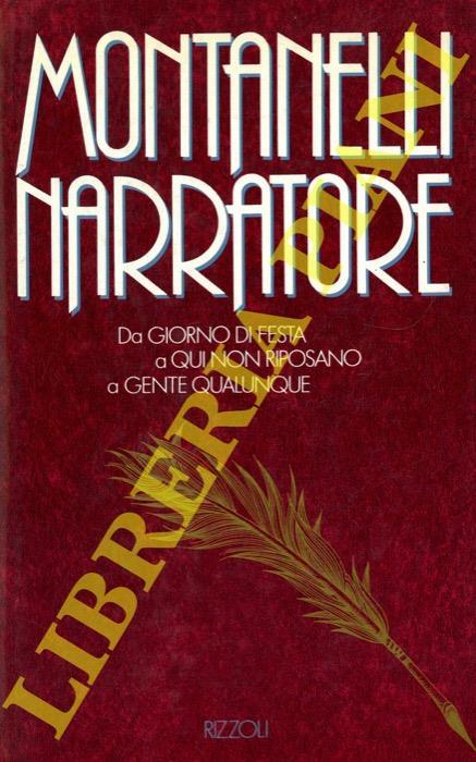 Montanelli narratore - Indro Montanelli - copertina