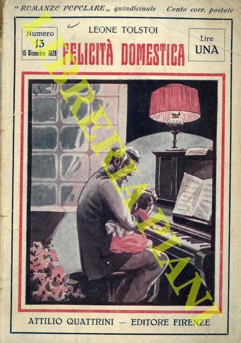 Felicità domestica - Leone Tolstoi - copertina