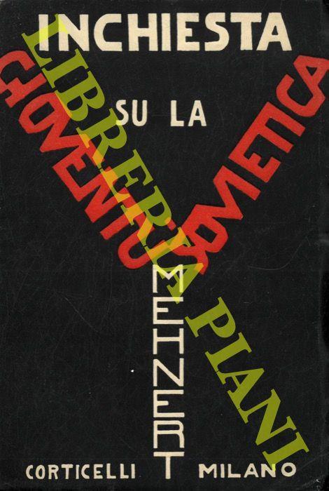 Inchiesta sulla Gioventù sovietica - Klaus Mehnert - copertina