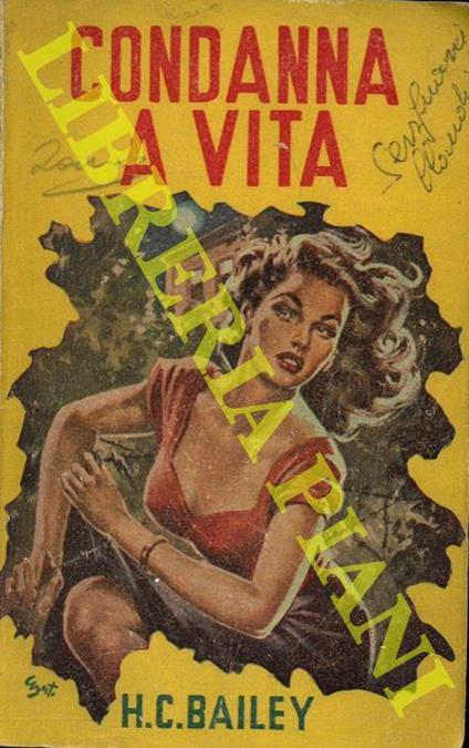 Condanna a vita - H. C. Bailey - copertina