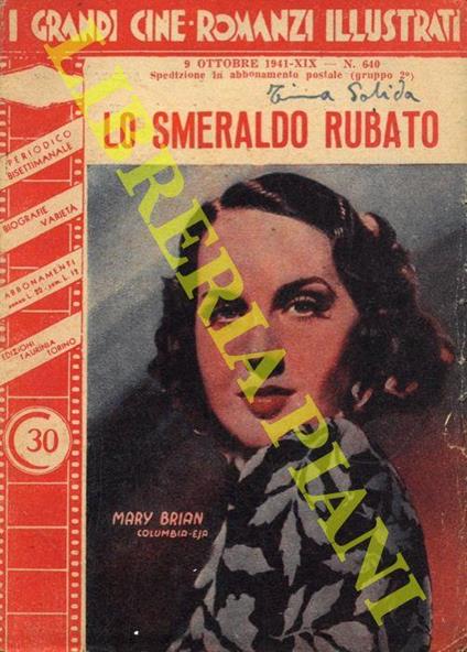Lo smeraldo rubato - copertina