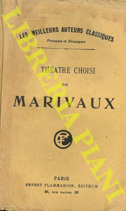 Theatre choisi de Marivaux - Pierre de Marivaux - copertina