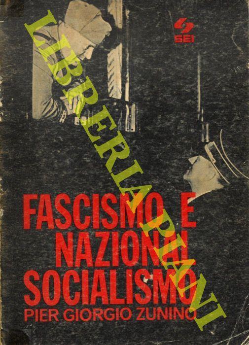 Fascismo e nazional socialismo - Pier Giorgio Zunino - copertina