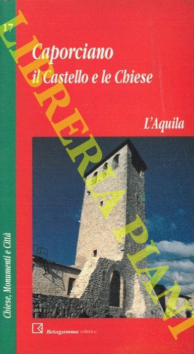 Caporciano il castello e le chiese. L'Aquila - copertina