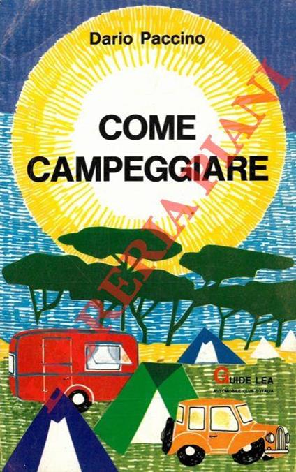Come campeggiare - Dario Paccino - copertina