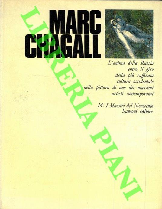 Marc Chagall - Mario Bucci - copertina