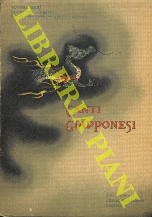Canti giapponesi - copertina
