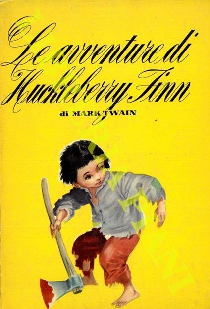 Le avventure di Huckleberry Finn - Mark Twain - copertina