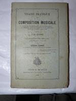 Traité pratique de composition musicale depuis les premiers élements de l'harmonie jusqùà la composition raisonée du quattuor et des principales formes de la musique pour piano. Traduit de l'allemand par Gusatve Sandré 2à edition revue par le traduc