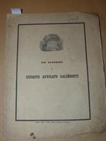 Nei funerali del compianto signor Giuseppe avvocato Galimberti celebrati nella Chiesa dell'Annunziata proprietà di famiglia presso Crescentino il 15 settembre 1862. Discorso del professore F. Bianchi