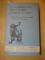 Un commento alla Bibbia