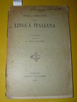 Sulla origine della lingua italiana. Lezione del prof. A. Ghignoni