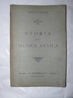 Storia della musica antica. Cesari Pietro