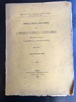 Storia delle relazioni fra la Repubblica di Genova e la Chiesa romana specialmente considerate in rapporto alla riforma religiosa