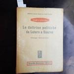 Le dottrine politiche da Lutero a Suarez