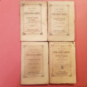 Le vite dè più eccellenti pittori, scultori e architetti di Giorgio Vasari. scelte e annotate. Terza edizione - Giorgio Vasari - copertina