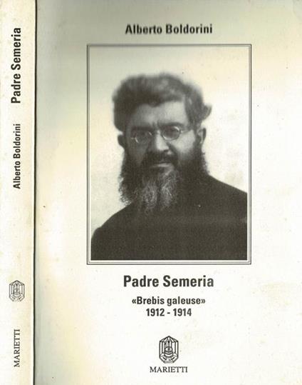 Padre Semeria - Alberto Boldorini - copertina