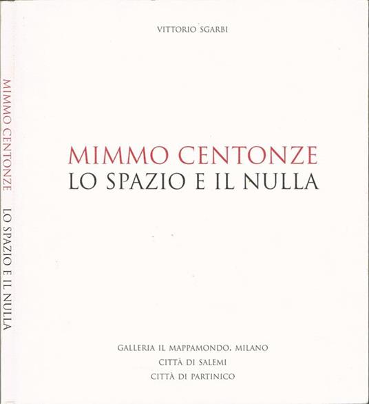 Mimmo Centonze - Vittorio Sgarbi - copertina