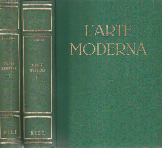 L' Arte Moderna - Volume I e Volume II - copertina