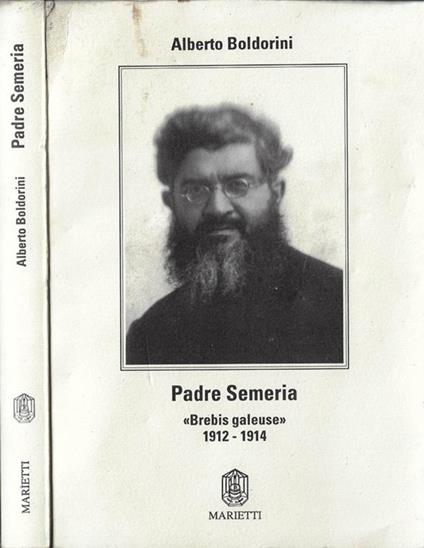 Padre Semeria - Alberto Boldorini - copertina