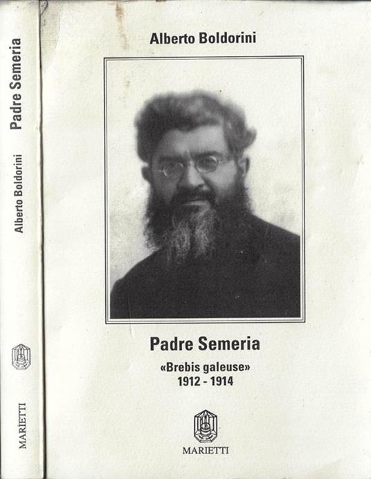 Padre Semeria - Alberto Boldorini - copertina