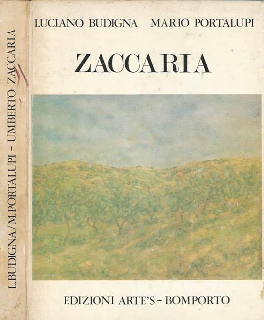 Zaccaria - Luciano Budigna - copertina