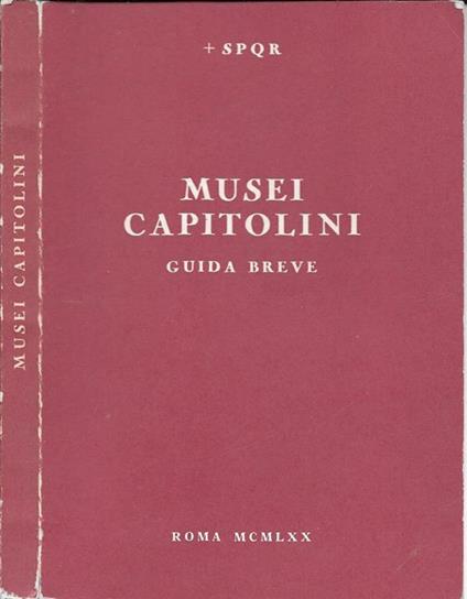 Musei capitolini - Carlo Pietrangeli - copertina