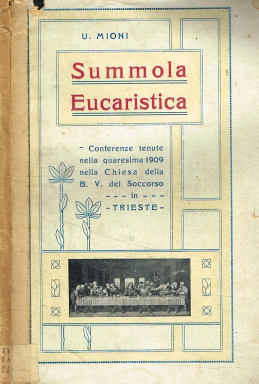 Summola Eucaristica - Ugo Mioni - copertina