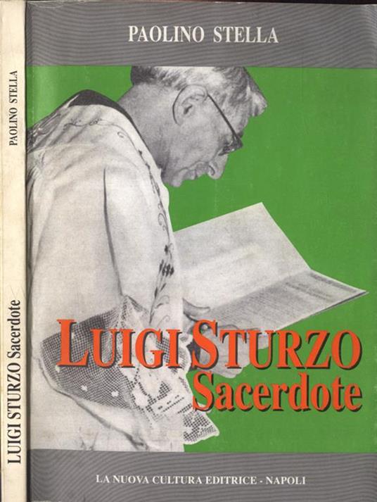 Luigi Sturzo sacerdote - Paolino Stella - copertina