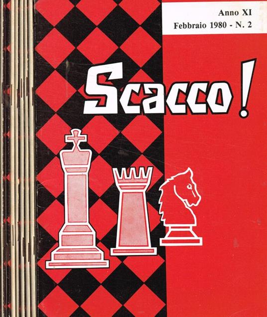 Scacco! Anno XI, 1980, dal n.2 al n.12 - Giorgio Porreca - copertina