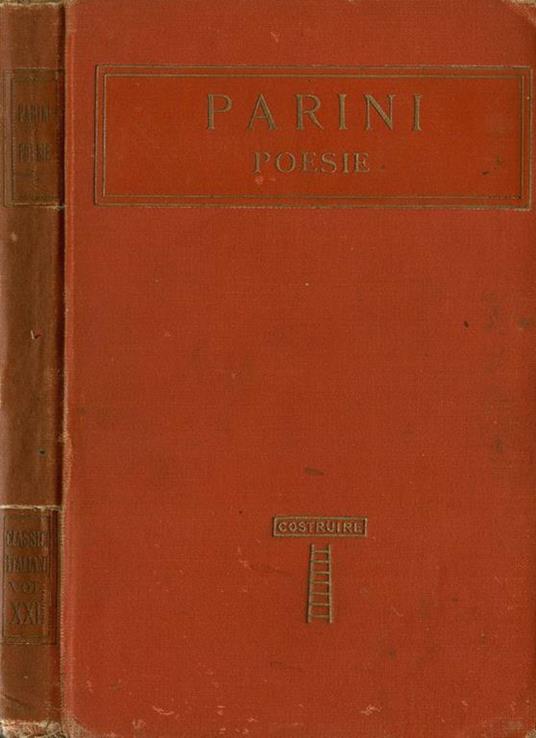 Poesie - Giuseppe Parini - copertina