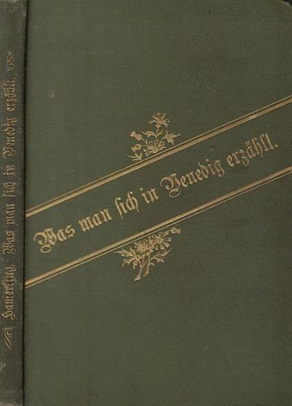 Was man sich in venedig erzählt - Robert Hamerling - copertina