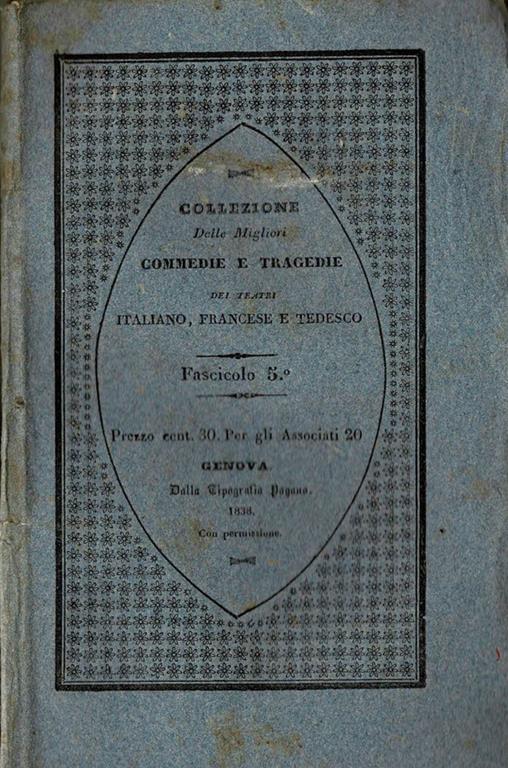Lo Scultore ed il cieco - Camillo Federici - copertina