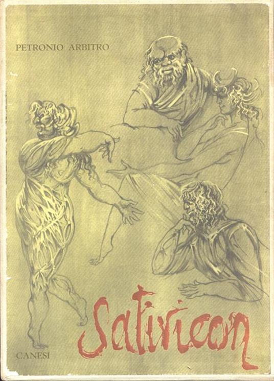 Satiricon - Arbitro Petronio - copertina