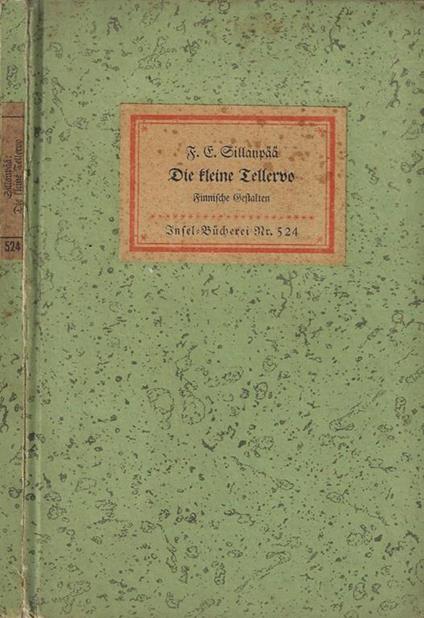 Die kleine zellerbo - F. Emil Sillanpää - copertina