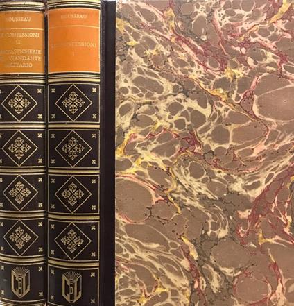 Le confessioni - Jean-Jacques Rousseau - copertina