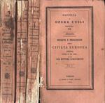 Origine e progresso della civiltà europea Vol. I - II - III