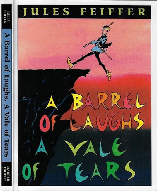 A Barrel of Laughs, A Vale of Tears - Jules Feiffer - copertina