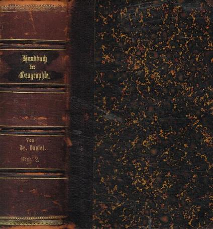 Handbuch der geographic vol.II - copertina