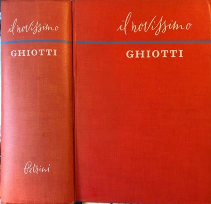 Il novissimo Ghiotti - Candido Ghiotti - copertina