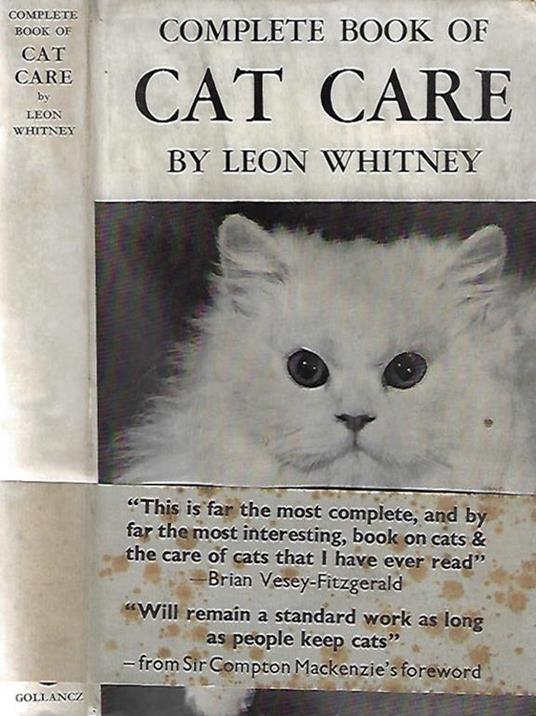 The Complete Book of Cat Care - Leon F. Whitney - copertina