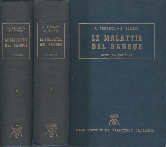 Le malattie del sangue - Adolfo Ferrata - copertina