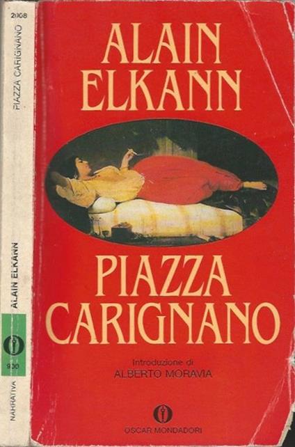 Piazza Carignano - Alain Elkann - copertina
