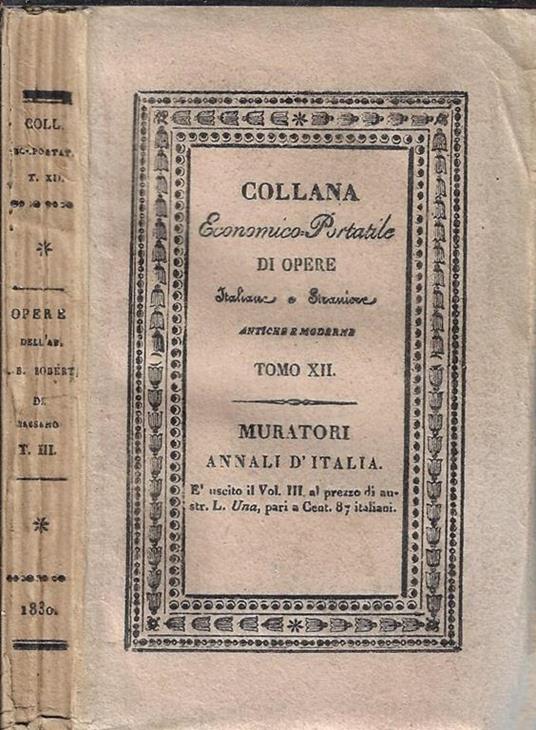 Opere dell'Abate Giambattista Roberti di Bassano Tomo III - Giambattista Roberti - copertina